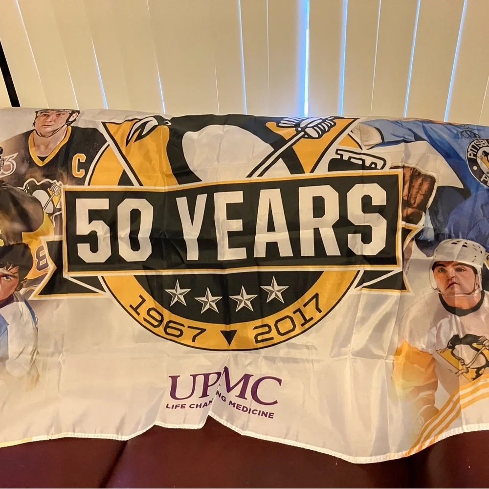 50 Years Commemorative Sports Banner